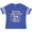 Football Blue and White, variant on My Mom Graduated and I'm Super Proud Boys or Girls Toddler T-Shirt