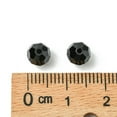 thumbnail image 4 of 144 pc Preciosa® Beads Czech 451 19 602 Round 23980 Jet 6mm Hole: 1.2mm, 4 of 4