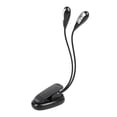 thumbnail image 1 of Luz De Lectura Con Clip, Luz De Clip De Doble Cabeza Multifuncional Recargable Conveniente Protección Ocular De 4 Luces Para Viajes, 1 of 7