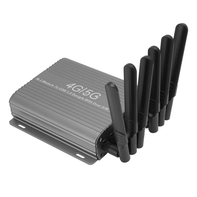 Módulo 4G 5G Al Adaptador USB 3.0, Módulo M.2 A USB 3.0 Dongle Auxiliary Antenas de Alta Ganancia para laptop