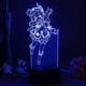 thumbnail image 2 of Lámparas de noche, regalo para niños, decoración de dormitorio, atmósfera, mesita de noche, luz Led, lámpara de ilusión 3d, luz de noche de impacto Genshin, luz de juego caliente Sincero Hogar, 2 of 5