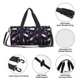 thumbnail image 6 of KLL Love Wine Duffle Bag For Men Women Sport Gym Fitness Tote Travel Training Workout Basketball Football Weekender, 6 of 8