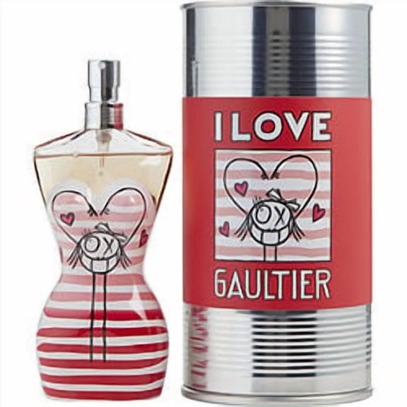 Jean Paul Gaultier Classique I Love Gaultier by Jean Paul Gaultier for Women 3.4 oz Eau de Fraiche Spray