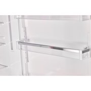 Unique Appliances Classic Retro 17 cu ft Bottom Freezer Refrigerator, Marshmallow White