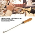 thumbnail image 3 of Trombone Repair Tool Set,  Effect Easy Operation Wide Compatibility Wooden Handle Portable Trumpet Neck Repair Tool Various Ball Heads  for Easy Operation, 3 of 7