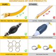 thumbnail image 2 of Bomba de combustible de sifón Manual, bomba de transferencia manual diésel para agua de combustible diésel perfecta ACTIVE Biensenido a ACTIVE, 2 of 5