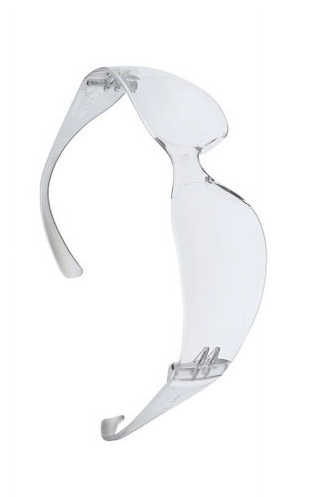 3M 11329 Tekk Virtua Anti-Fog Safety Glasses, Clear Frame/Lens, 10-PACK