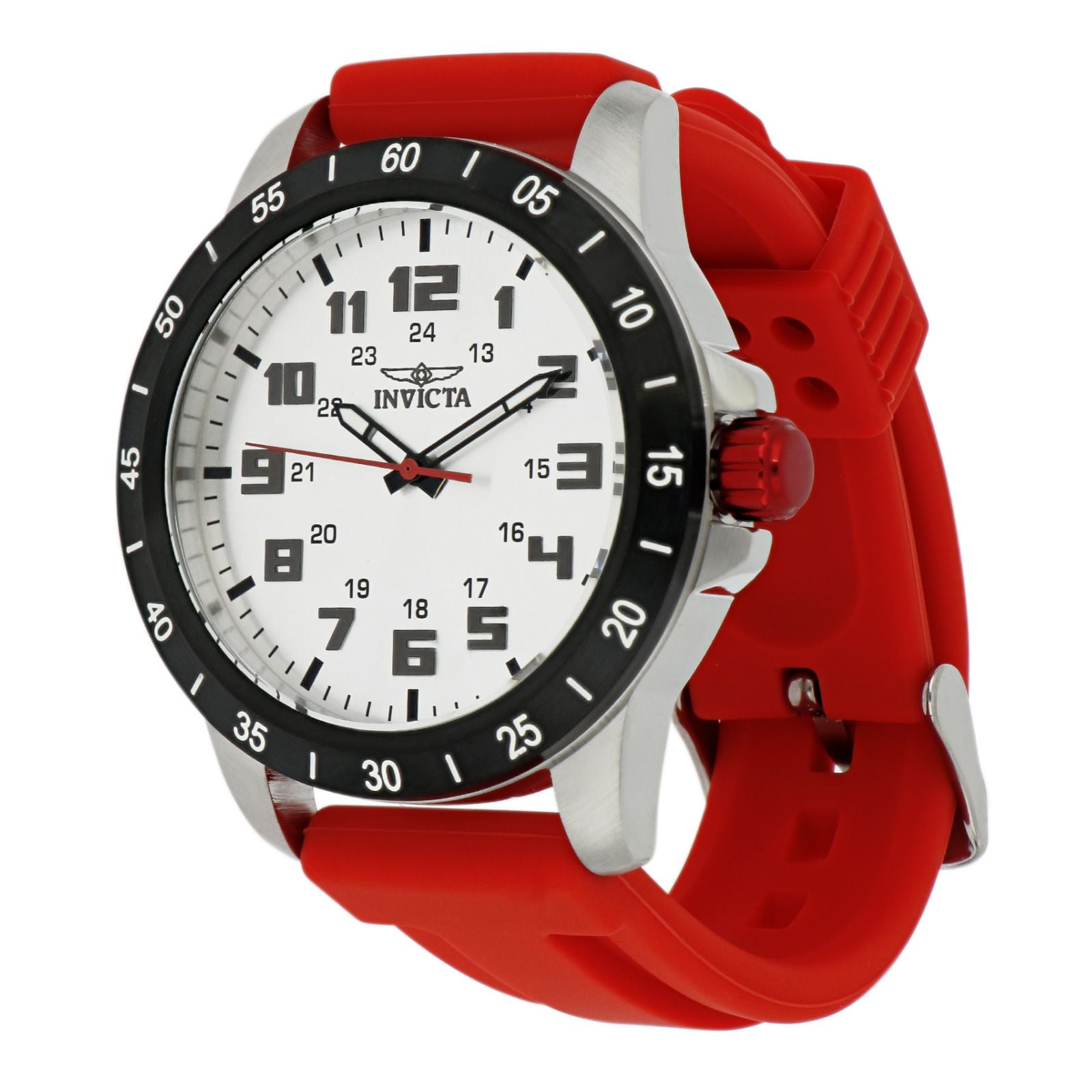 Invicta Pro Diver Quartz Silver Dial Men's Watch 40002