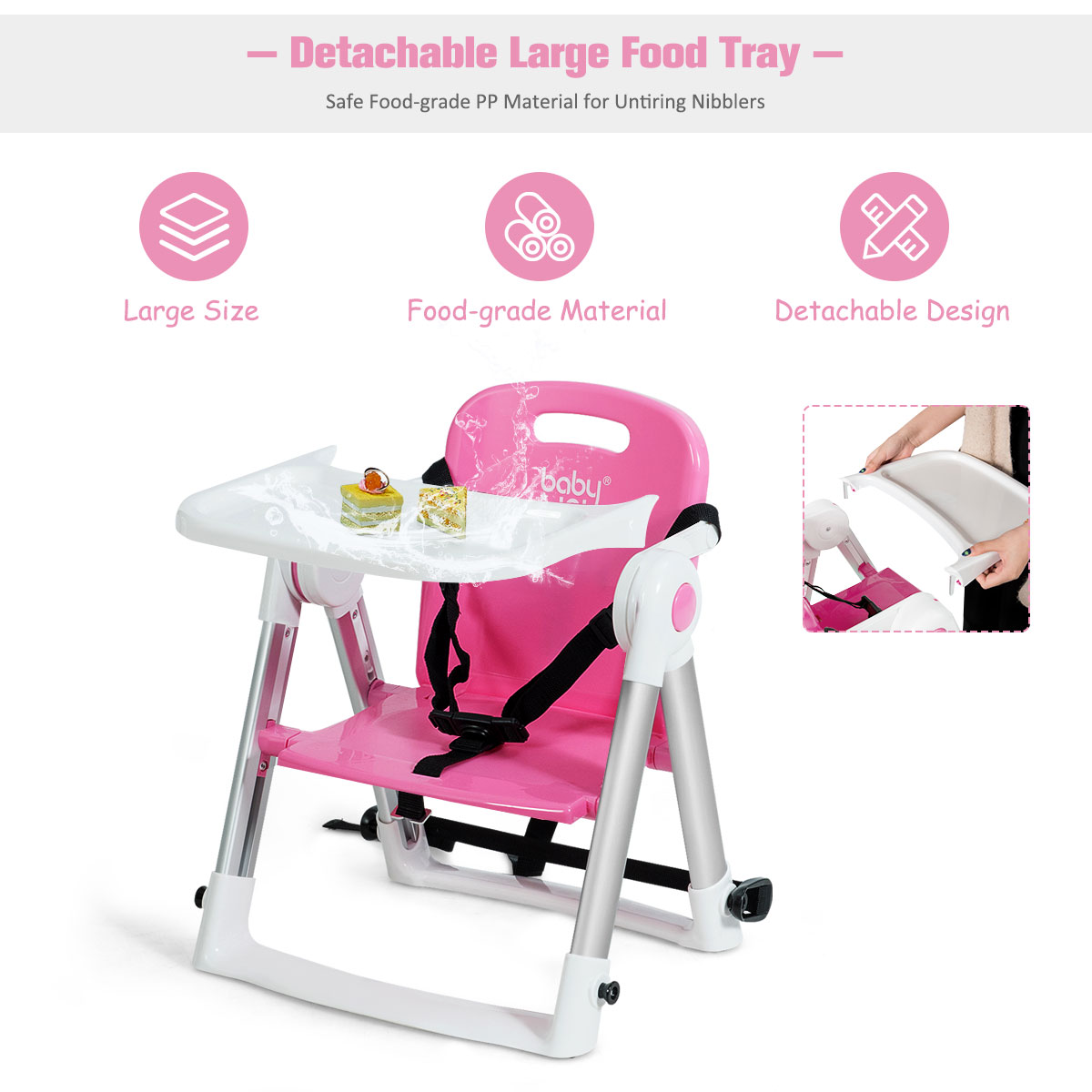 tesco high chair booster seat