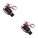 thumbnail image 2 of Scienceny Reemplazo para E260 C180 C200L TPU Car Key Cover Case Key Bag Shell Holder y cuerda trenzada Keyring oro rosa s 2piezas Scienceny CBP064147, 2 of 6
