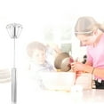 Cooking Steel Mixer Egg Whisk Beater Milk Stainless Balloon Tool Semi