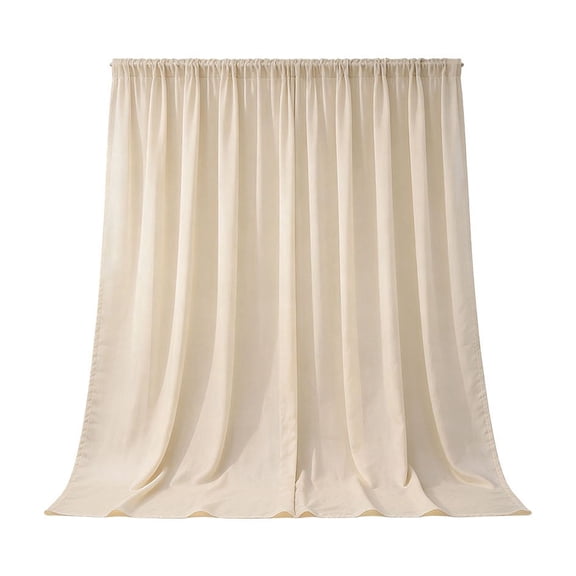 Outdoor Sun Shade Curtains, Fade & Water Resistant Yard Drapes, Pergola and Porch Decor, Elegant Sunroom or Villa Gift