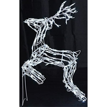 40 Reindeer Led Deer Lighted Christmas Decoration Walmart Com