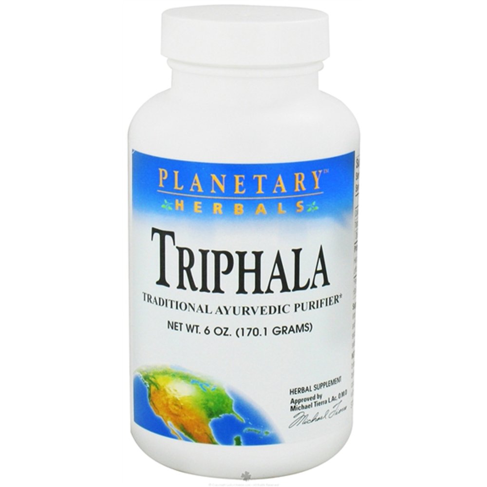 Herbals Triphala Powder, 6 Oz