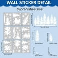 thumbnail image 5 of JoyMoreHome Christmas Theme Stickers, Durable Self-Adhesive Decorative Stickers, for Wall, Door, Window, Holiday Party, 5 of 6