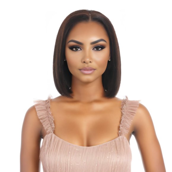 LOHXINHAIR Bob Pelucas 8 pulgadas Cabello humano real HD Frente 13?4 Peluca de encaje para mujeres profesionales diversos estilos