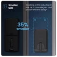 thumbnail image 4 of LOCKLY Pin Genie Pro Matte Black Deadbolt Apple Home Key Wi-Fi Smart Lock, Siri/Google/Alexa, Hack-Proof Keypad, Free App, Key, 4 of 11
