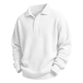 thumbnail image 5 of PureCasa Children's Sweatshirts 3-14 Years Waffle Knit Long Sleeve Sweatshirts Sports Button Collared Casual Pullover Outdoor Winter Tops, 5 of 10