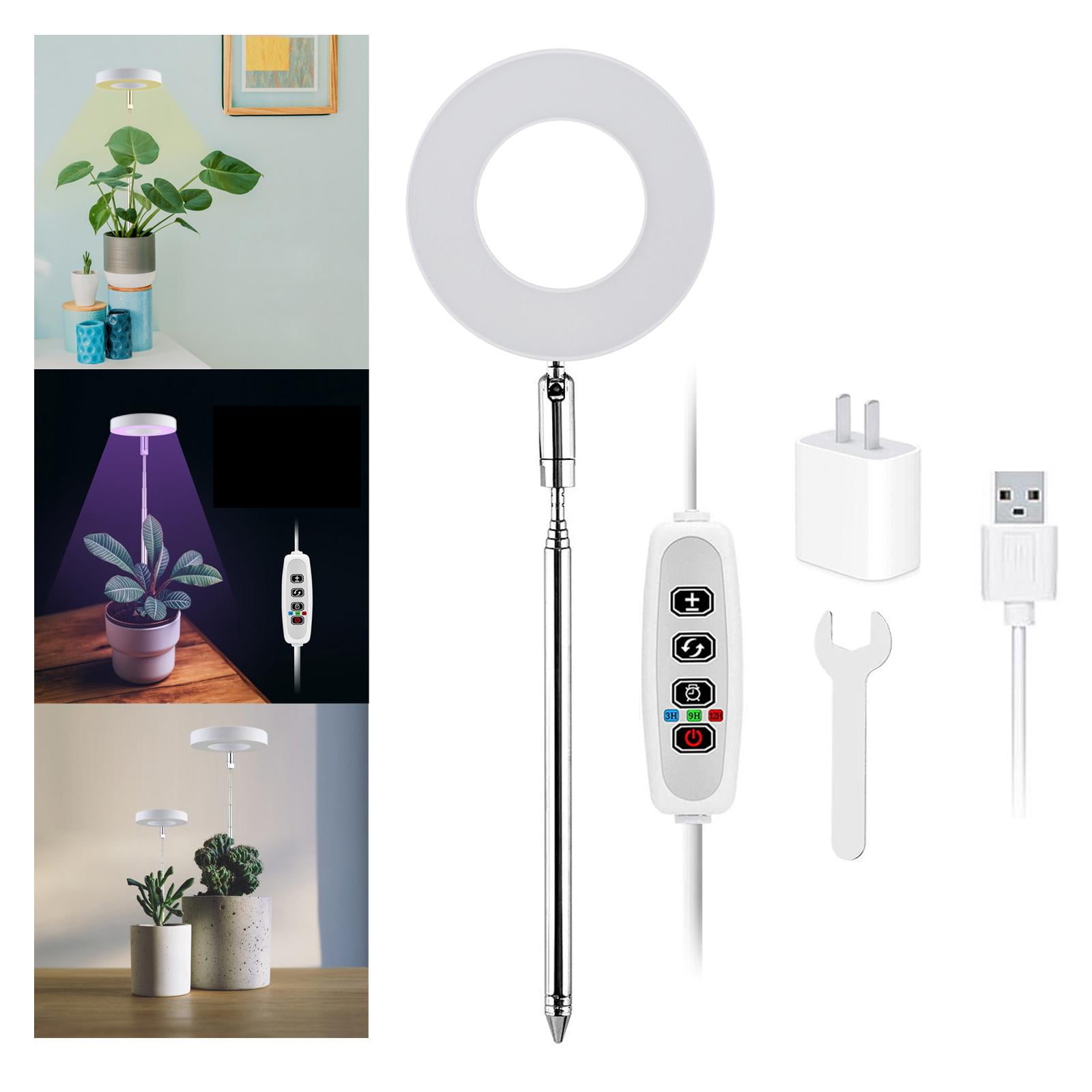 Lights Lighting Timing Sunlike Height Adjustable Fixture Lamp for Ioor Plants Succulent Hydroponics Potted