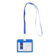 thumbnail image 3 of 10x Badge Holder Identity Card Holder ID Badges Accesorios de trabajo Azul rojo Cola Titulares de tarjetas de acrílico para tarjetas, 3 of 8