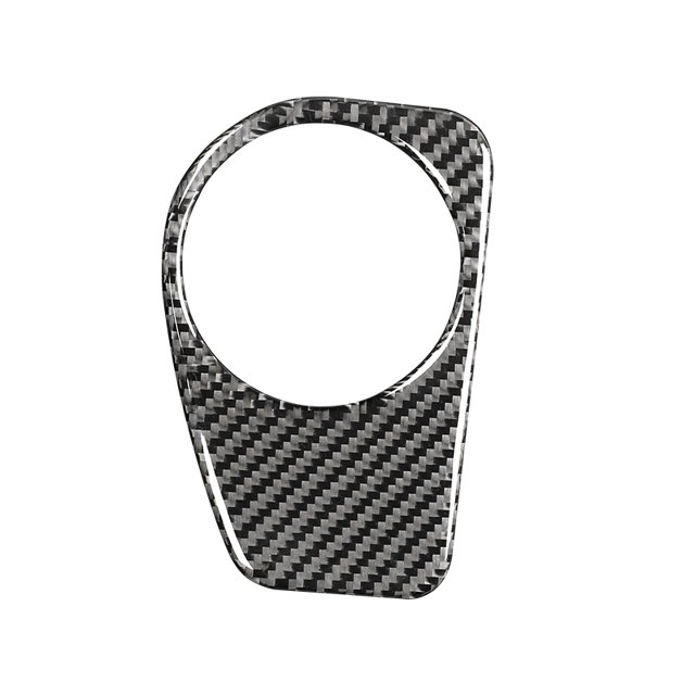 For Golf 7 Gti Mk7 2013-2019 Carbon Fiber Auto Headlight Switch Decoration Frame Cover Trim Sticker Car Accessories