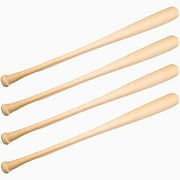 4 Pack Craft Quality Wooden Blem Baseball Bat