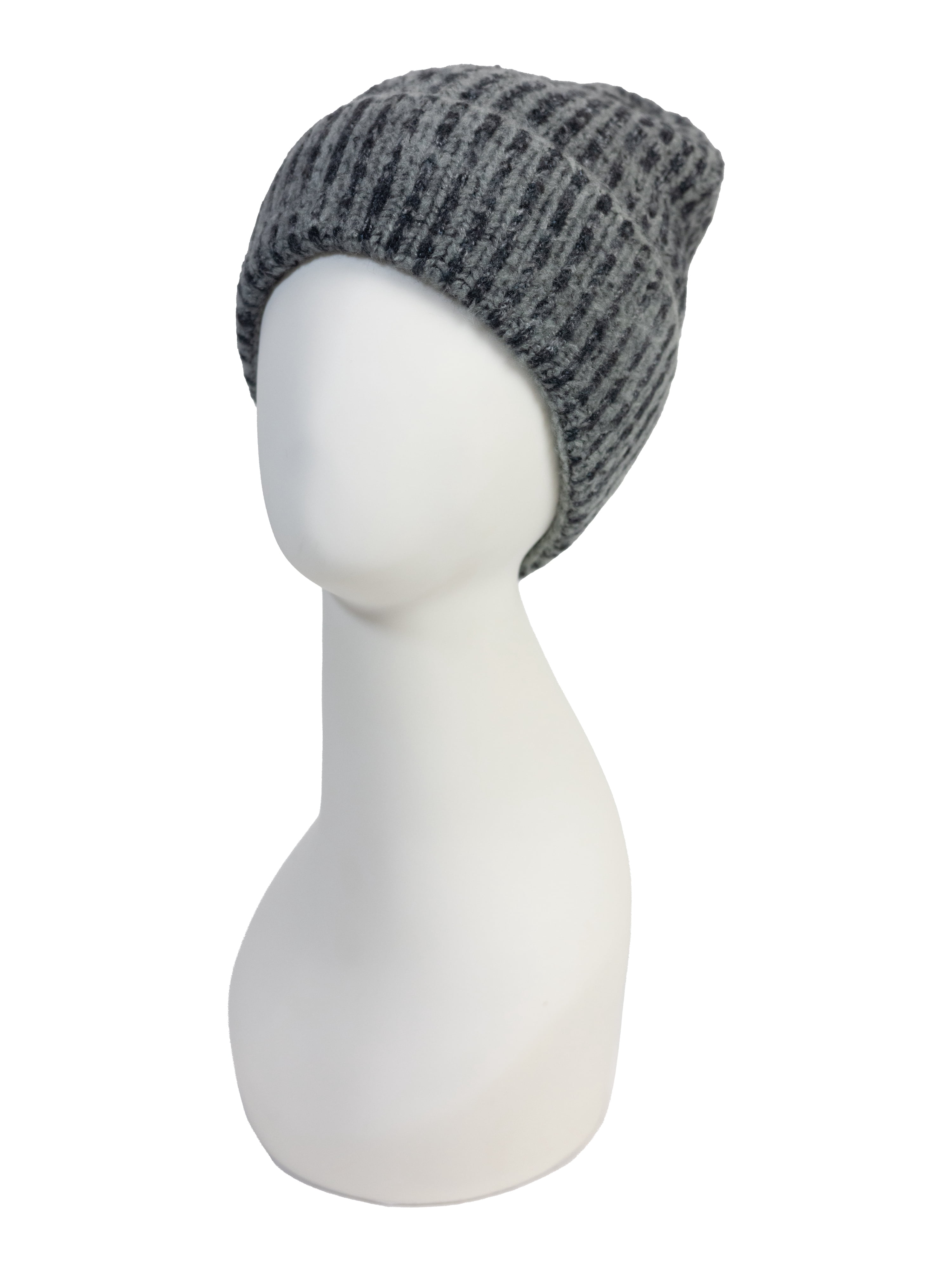 No Boundaries Mens 2-Pack Beanie, Gray, One Size