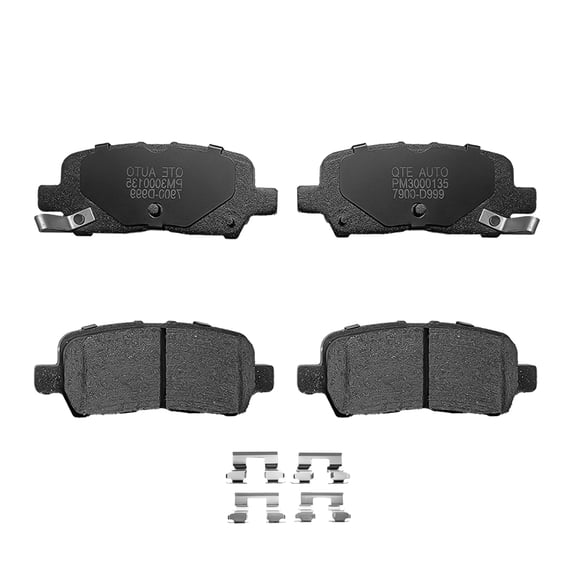 Rear Ceramic Brake Pad Kit For 2011-2013 Chevrolet Impala