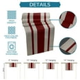 thumbnail image 7 of Vintage Stripe Texture Red Table Runner Home Wedding Table Flag Mat Table Centerpieces Decoration Party Dining Long Tablecloth, 7 of 7