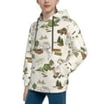 thumbnail image 2 of Pofeuu Road Trip Print Kids Pullover Hoodies Warm Thick Hooded Sweatshirt with Packet for Boys Girls-X-Large, 2 of 6