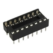 Unique Bargains 30 Pcs 16 Pin 2.54mm DIP IC Socket Solder Type Adaptors