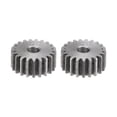 thumbnail image 1 of Unique Bargains Straight Spur Gear 12mm Inner Aperture 21T 1 Module 45# Steel Motor Gear, 2Pack, 1 of 5