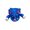 Blue, variant on AOOOWER Fun and Practical 3D Printed Cats Coasters with Funny Expression Decorative Cup Mat Insulation Pad for Home Office