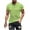 Green T Shirts for Men, variant on M-5XL Stripe T Shirts for Men Big and Tall Plus Size Short Sleeve Pullover Tees Shirt Casual Crewneck Comfort Basic Going Out Tops