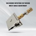 thumbnail image 4 of Clip de metal Flip Clip de borde de ángulo fijo ajustable Pro Accesorios para afilador de cuchillos FLhrweasw Nuevo, 4 of 9