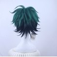 thumbnail image 3 of Peluca Reis My Hero Academia Green Valley Deku Peluca de cosplay degradada verde y negra JAMW Sencillez, 3 of 5