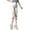 White, variant on Bibifish Womens Yoga Pants Butterfly Print Yoga Pants High Waist Stretchy Fabric Casual Walk & Streetwear Elegant Leggings For Ladies