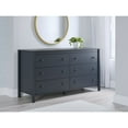 thumbnail image 2 of Signature Design by Ashley Simmenfort Six Drawer Dresser, Navy Blue, 2 of 9