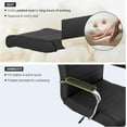 thumbnail image 5 of Office Desk Chair,Modern Leather Conference Room Chairs,High Back Ergonomic Home ofiice Chair,Adjustable Height Swivel Executive Computer Chair with Padded Seat and Armrest, 5 of 8