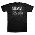 thumbnail image 2 of Kurt Cobain Nirvana T-Shirt à Manches Courtes Rock, 2 of 4