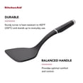 thumbnail image 3 of Turner KitchenAid Gourmet, nailon macizo, tamaño grande, negro mate, 3 of 4