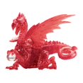 thumbnail image 2 of Bepuzzled Original 3D Deluxe Crystal Dragon Puzzle, Red, 2 of 4