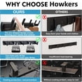 thumbnail image 4 of Coat Rack Wall Mount with 5 Hooks, Black Coat Hangers for Wall, Howkers Aluminum Coat Hooks Hat Hooks Suitable for Living Room Entrance, Bedroom, Kitchen, Bathroom, 4 of 7