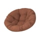 thumbnail image 3 of Cojín para silla hamaca, cojín para silla de porche, cojín para silla colgante, cojín redondo Marrón, 3 of 9