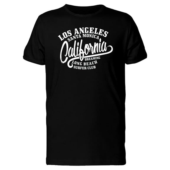 Santa Monica Long Beach Tee Men's -Image by Shutterstock