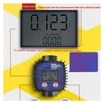 thumbnail image 4 of K24 Flow Meter Methanol Oil Meter, Electronic Fuel Flow Meter, Digital Fuel Gauge Female Thread Flowmeter, 4 of 7