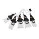 thumbnail image 1 of 2025 For Halloween Ghost Witch Hat Light Scary Decorative Hanging LED Light for Garden Yard Trees Room, 1 of 5