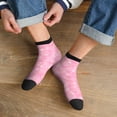 thumbnail image 3 of Pofeuu Breast Cancer Awareness Print 30cm Socks, Adult Running Hiking Socks for Youth and Adult, 3 of 7