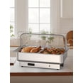 thumbnail image 4 of QinaQin Réchaud Électrique pour Aliments en Acier Inoxydable de Qualité Commerciale avec Contrôle de la Température - Réchaud de Buffet de 9 Pintes, Convient au Service Traiteur, aux Mariages et à Divers Événements, 4 of 7