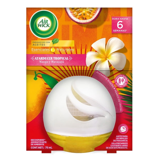Air Wick® DecosphereTM Mango y Maracuyá 75 mL